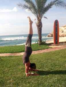 Practice inversion with Kim Imlay at San Diego Yoga Stduio